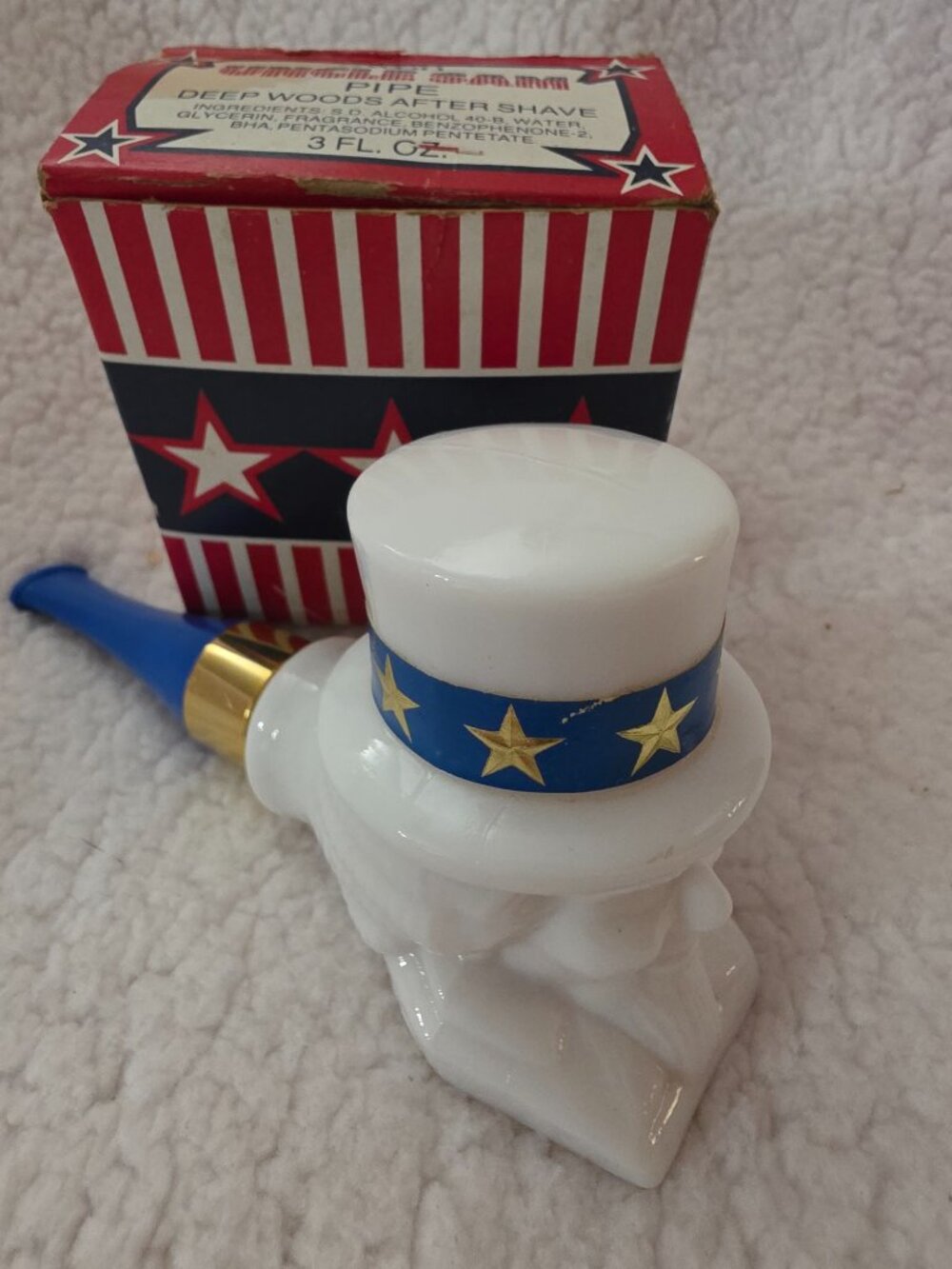 Avon Uncle Sam Pipe w/Box